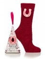 Ladies Fluffy Lounge Horse- Shoe Socks
